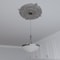 Ekena Millwork Attica PVC Medallion (Canopies up to 7 3/4"), 22"OD x 3 1/2"ID x 1"P, Metallic Silver Metallic CMP22ATCSV - alternate 7
